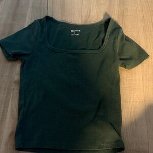 Hollister Juniors/Kids Green Top